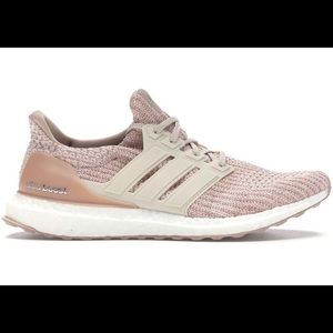 💕 blush pink adidas ultra boosts 💕